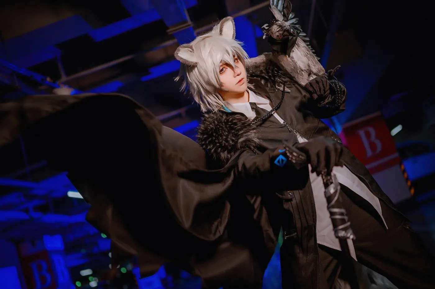 渊秧 – NO.18 明日方舟-银灰cos [13P]插图8